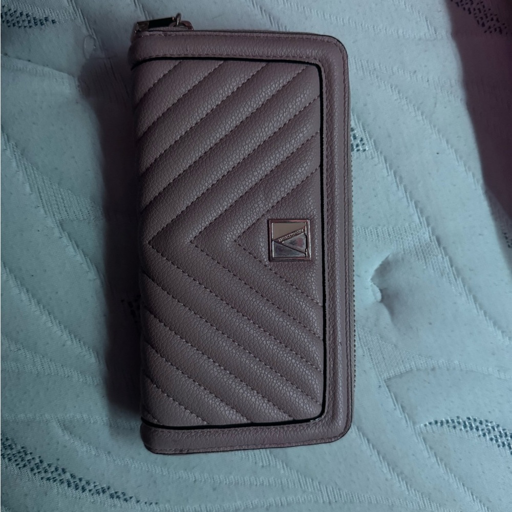 Victoria's Secret Quilted Wallet - Pink